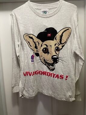 NWT Vintage 1998 Taco Bell Viva Gorditas Promo Shirt